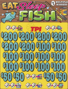 Eat Sleep Fish  7727P   75% Payout