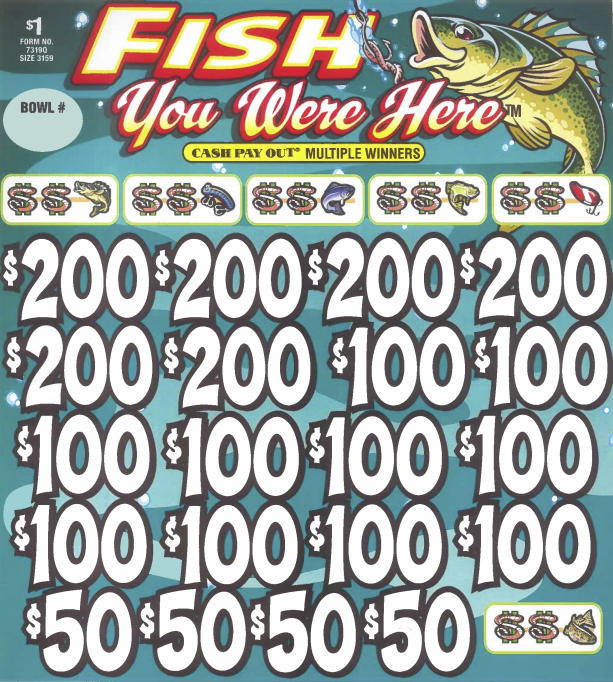 Fish You Were Here 7319Q  75.9% Payout