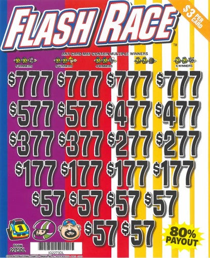 Flash Race   2273DL  80% Payout