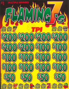 Flaming 7's 7547L   75% Payout