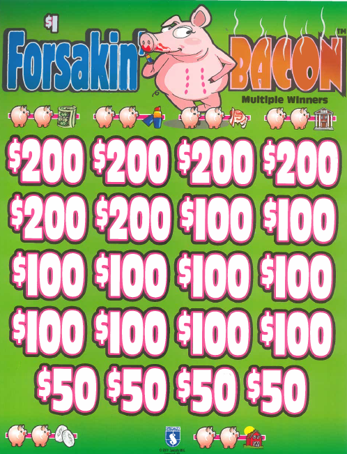 $1 Forsakin Bacon  7389R   75.9% Payout