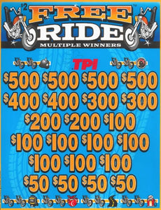 Free Ride   7156K  75% Payout