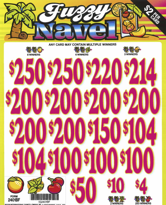$2 Pull-Tabs 78-79.9% Payout – NG Gaming Minnesota