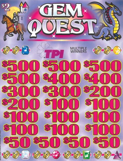 Gem Quest   7228S  75% Payout