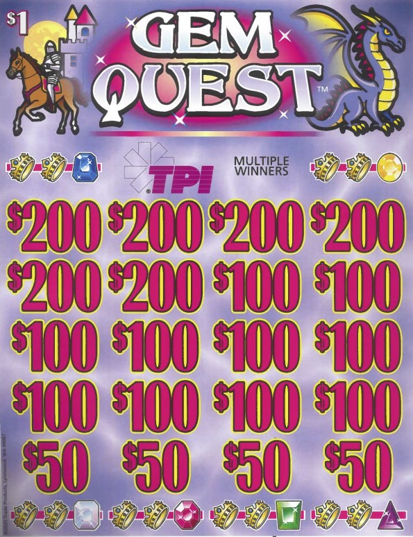 Gem Quest  7226S  75% Payout