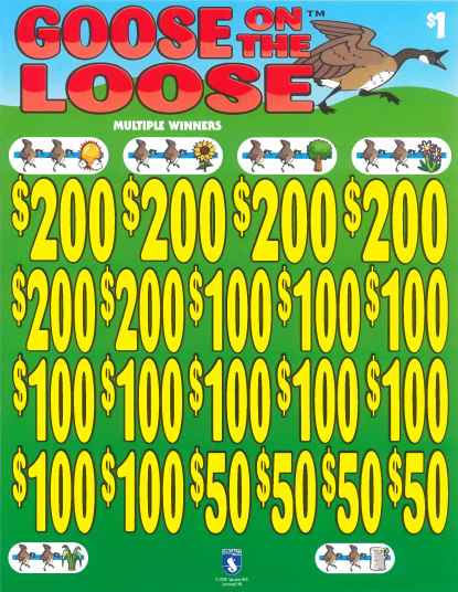 Goose On The Loose  7265J   75.9% Payout