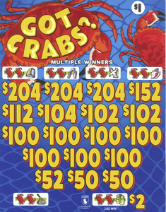 Got Crabs?   7219Q    75.95% Payout