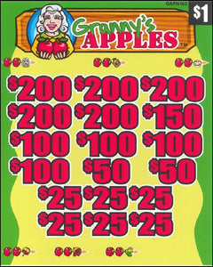 Granny's Apples   GAPN165  77.32% Payout