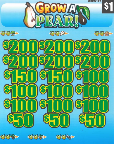 Grow A Pear  GRPN175  74.18% Payout