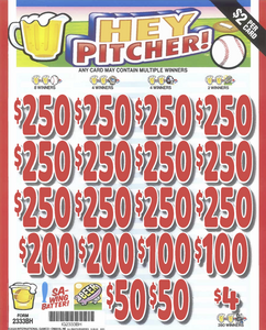 Hey Pitcher!  2333BH  75.7% Payout