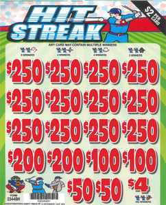 $2 Hit Streak  2344BH  75.7% Payout