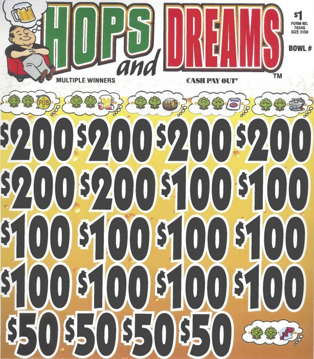 Hops and Dreams  7834S  75.9% Payout