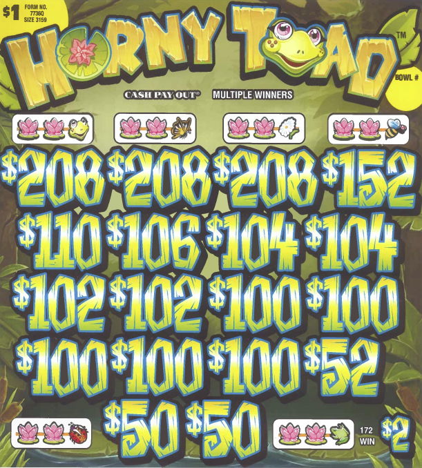 Horny Toad  7736Q    75.97% Payout