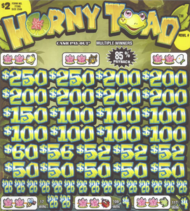 Horny Toad   7739Q  85% Payout