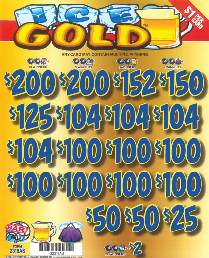 Ice Gold  2318AS  78.38% Payout