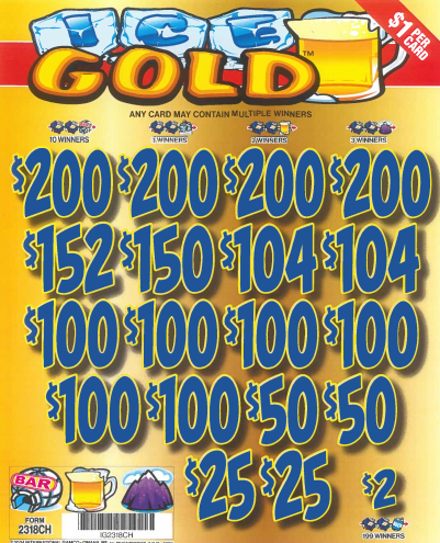 Ice Gold  2318CH  78.38% Payout