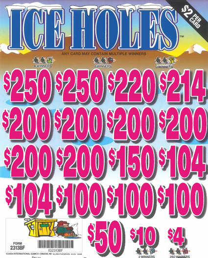 Ice Holes  2313BF   78.8% Payout