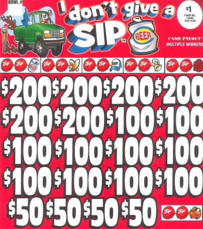 I Don't Give A Sip  7308S  75.9% Payout