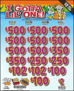 $2 I Got A Lil' One   2346BQ  77.5% Payout