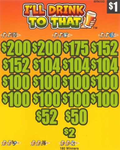 I'll Drink To That  IDTN152  79.23% Payout