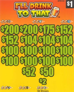 I'll Drink To That  IDTN152  79.23% Payout