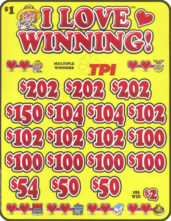 I Love Winning  7117R  75.7% Payout