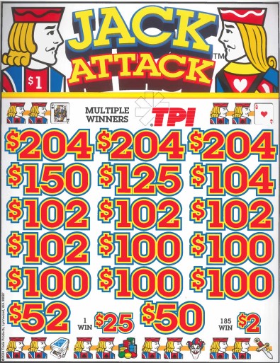 Jack Attack  7551L 75.7% Payout