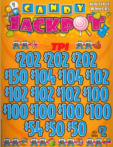 Candy Jackpot  7712L  75.8% Payout