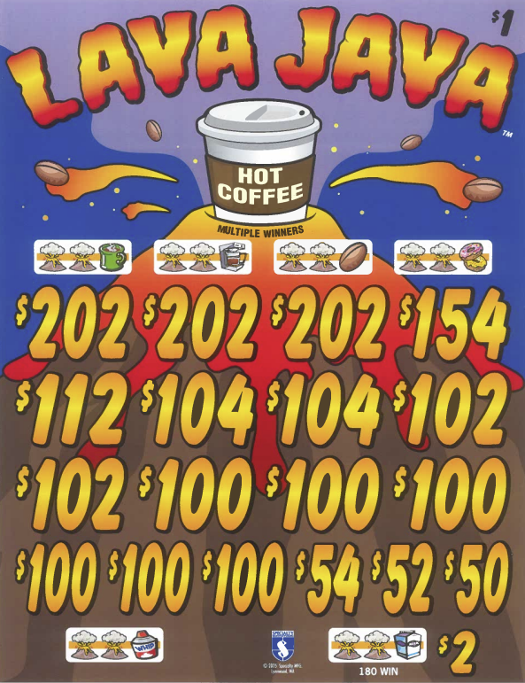 Lava Java   7782R   75.95% Payout
