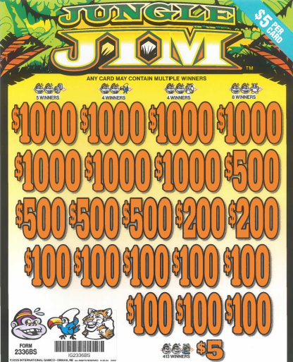 Jungle Jim  2336BS  77% Payout