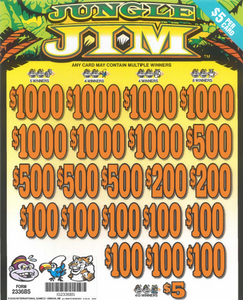 Jungle Jim  2336BS  77% Payout