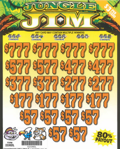 Jungle Jim  2336DL  80% Payout