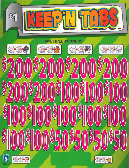 Keep'N Tabs  7684J   75.9% Payout