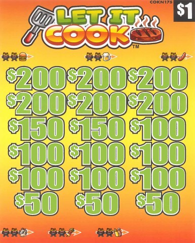 Let It Cook COKN175  74.18% Payout