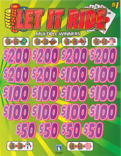 Let It Ride   7921M  75.9% Payout