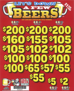 Let's Down A Few Beers  2352AX   75.04% Payout