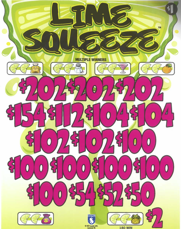 Lime Squeeze 7229Q   75.95% Payout