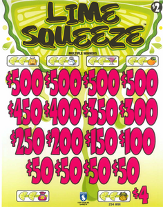 Lime Squeeze  7234Q  80.6% Payout