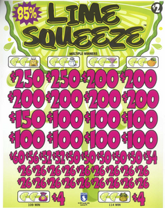Lime Squeeze  7233Q   85% Payout