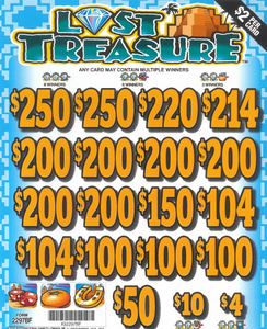 Lost Treasure 2297BF   78.8% Payout