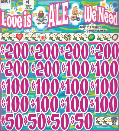 Love Is Ale We Need  7278P   75.9% Payout