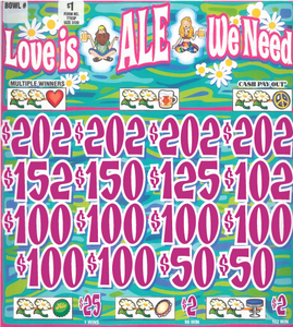 Love Is Ale We Need  7703P  78.78% Payout