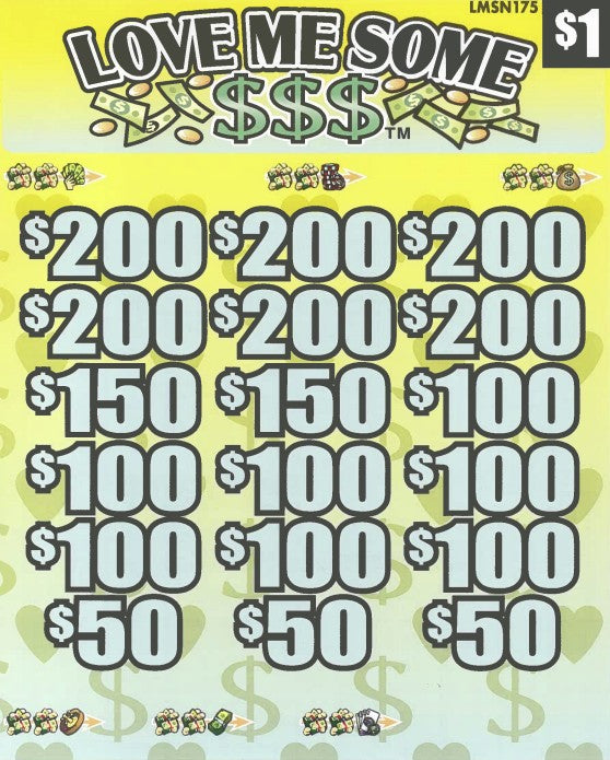 Love Me Some $$$   LMSN175  74.18% Payout
