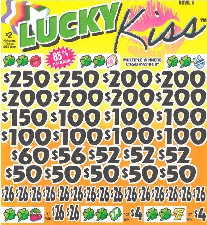 Lucky Kiss  7081M  85% Payout