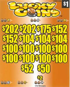 Lucky Coins LCON152   79.23% Payout