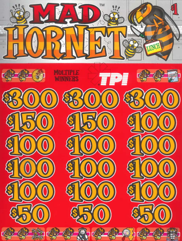 Mad Hornet 7613R  74% Payout