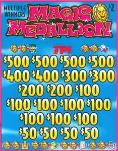 Magic Medallion  2034L  75% Payout