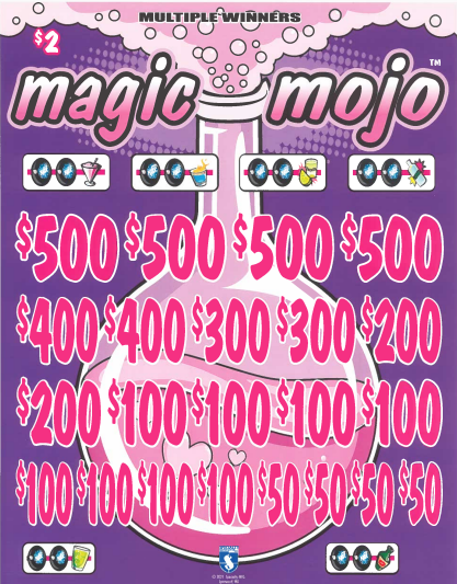Magic Mojo  3724G  75% Payout