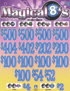Magical 8's  7406R   74.5% Payout