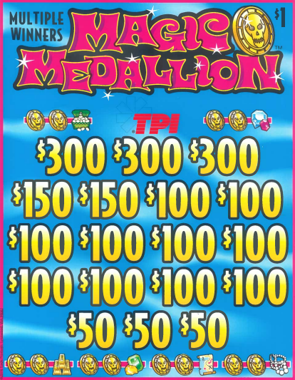 Magic Medallion  7033L  74% Payout